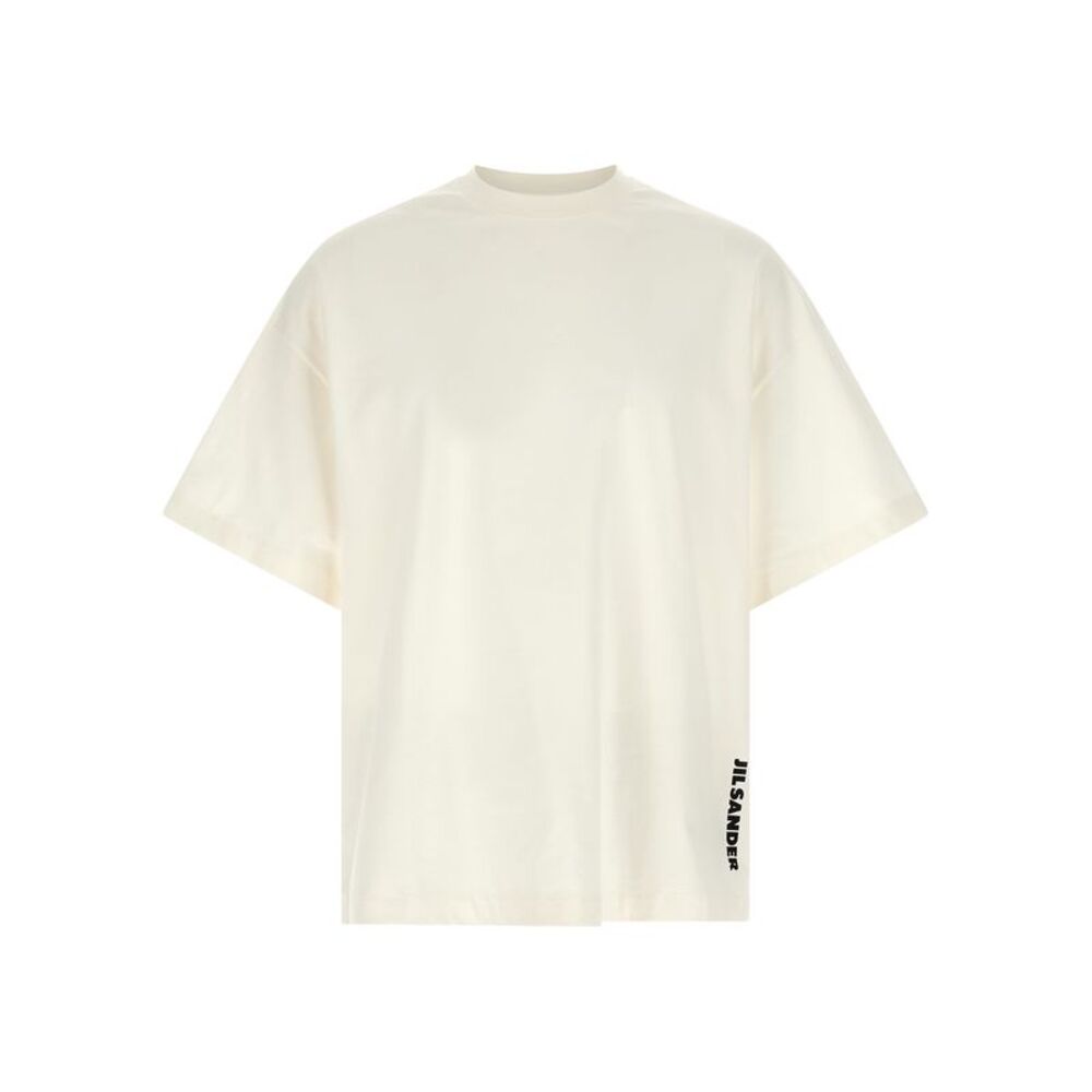 Jil Sander Bicolor Cotton Men's T-Shirt